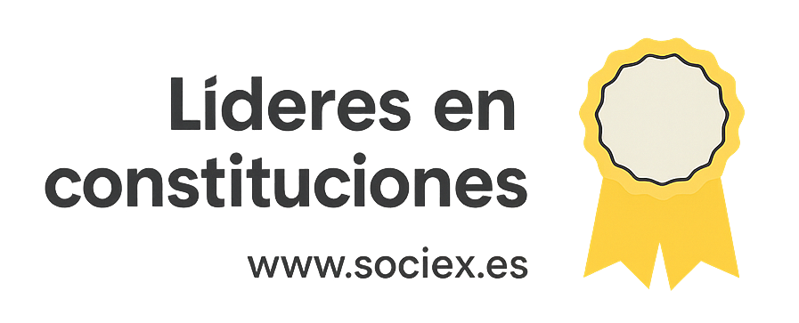 Líderes en constituciones